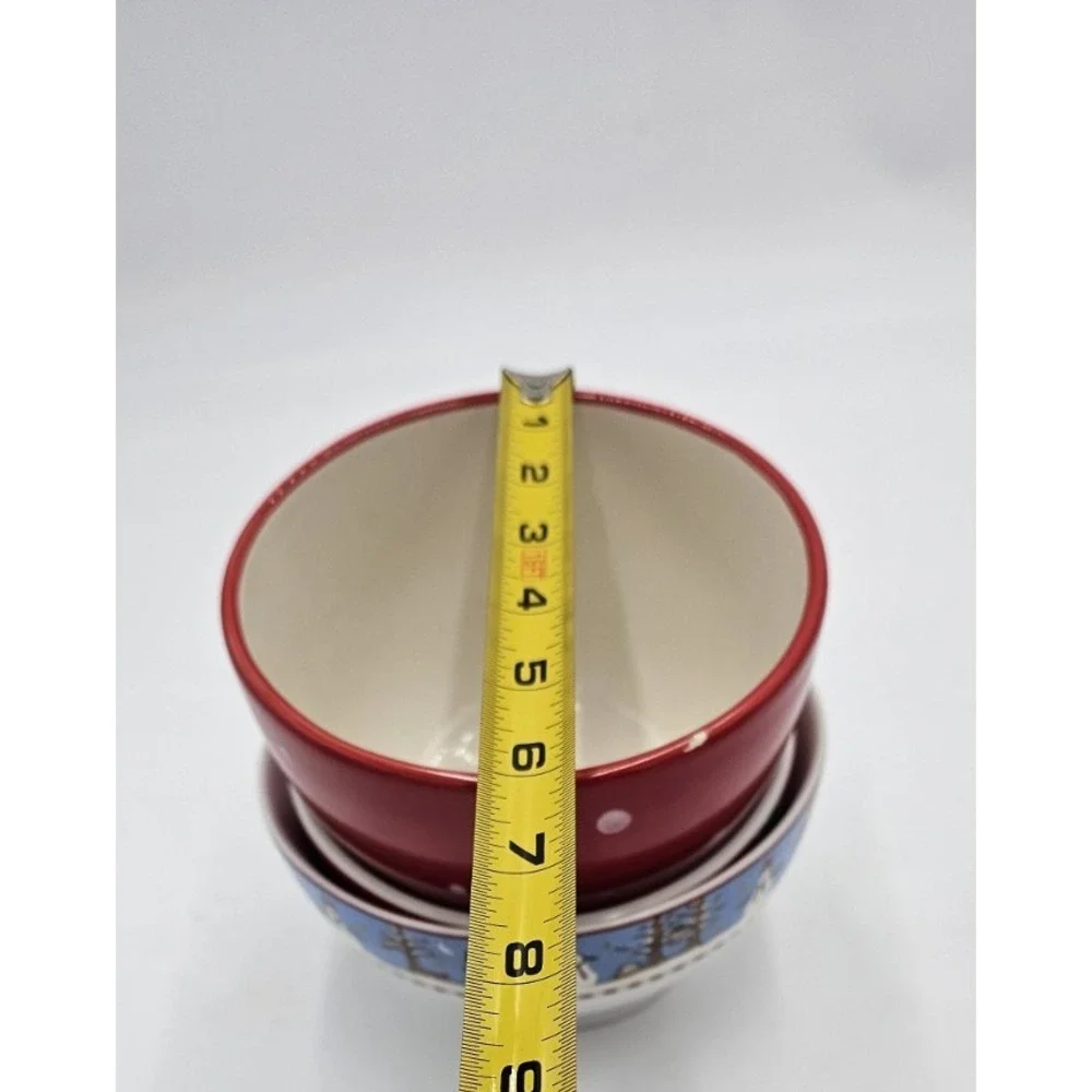 Holiday & Snowman Variety Of Bowls and Cup Christmas